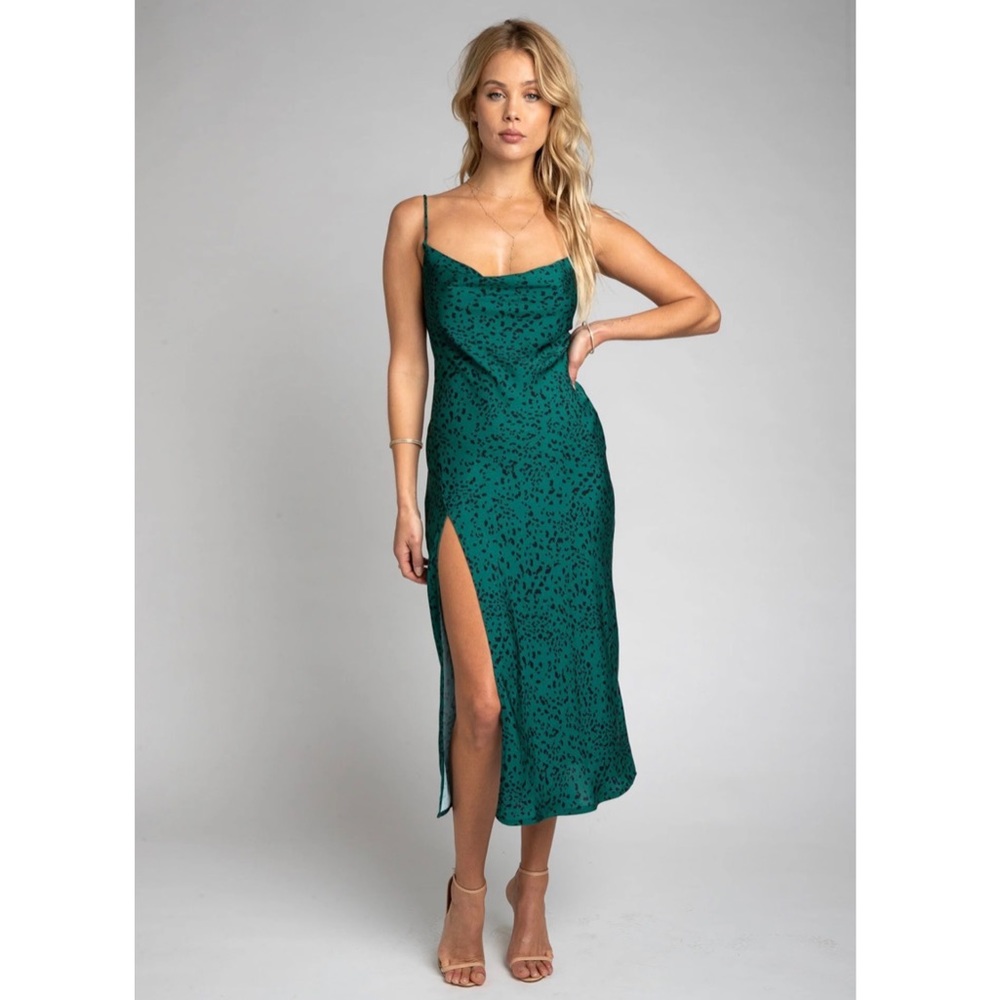 RESA Women’s Madison Slip Dress in Seabrook Green size Small New without tags